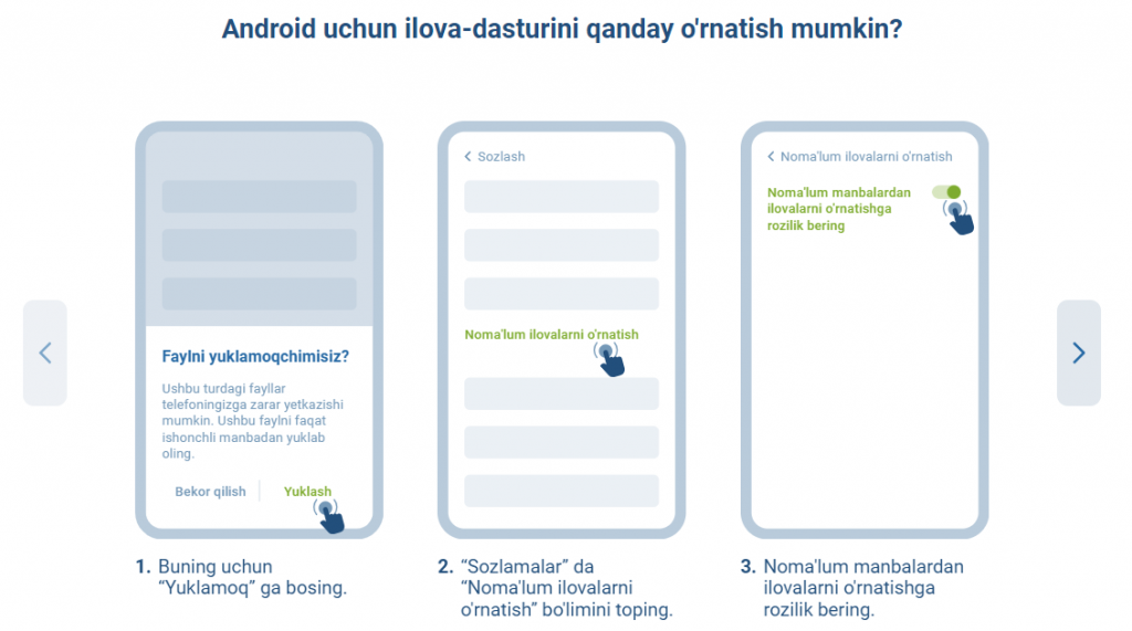 1xbet android yuklab olish — APK o'rnatish bosqichlari